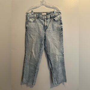 PacSun Women’s Distressed Light Wash 90s Stretch Straight Leg Denim NWOT Size 30